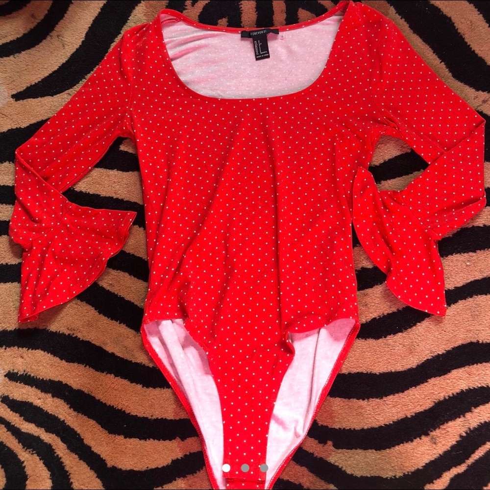 Polka Dot Bodysuit ‼️
